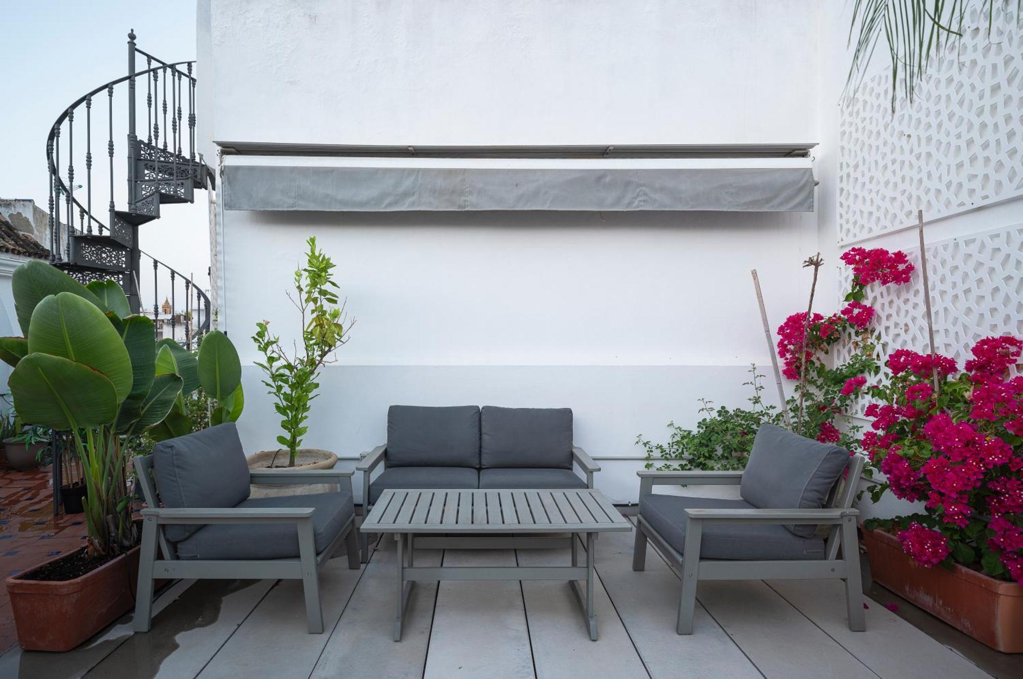 The Terrace, Duplex Con Terraza Privada Apartment Севиля Екстериор снимка